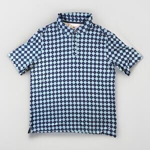 Johnston & Murphy XC4 Mens Short Sleeve Polo Shirt Size M